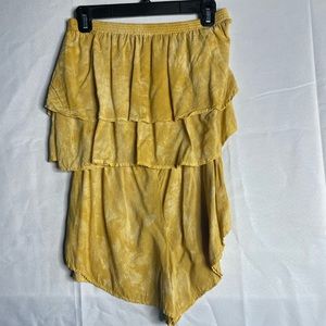 Yellow Bikini Coverup/Romper